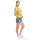 thumbnail image 2 of Blusa básica con bolsillo bordado Roman Fashion/Juvenil, 19222 (Mostaza) amarillo G, 2 of 5