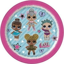 LOL Surprise Round 7" Dessert Plates, 8ct