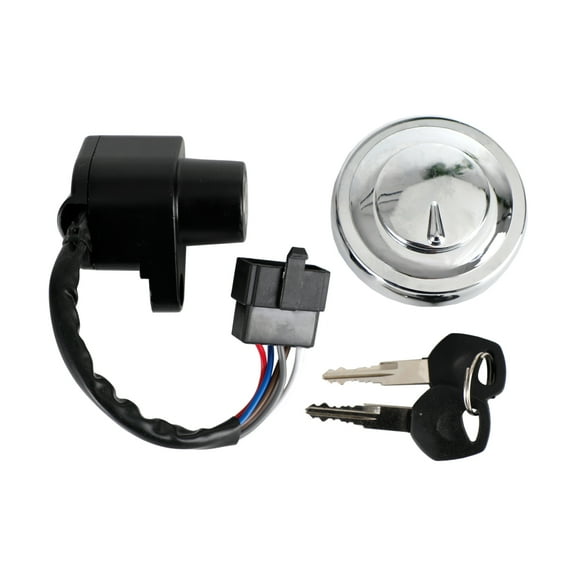 IGNITION SWITCH TANK CAP SET FOR KAWASAKI VULCAN 900 CUSTOM CLASSIC LT 2006-2022