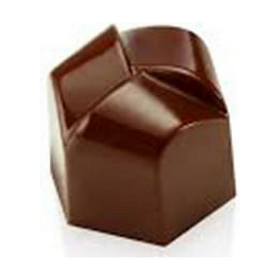 Pavoni Polycarbonate Chocolate Mold: Tangle 26x23mm x 21mm High, 21 Cavities