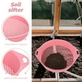 thumbnail image 3 of BESTYASH Filtering Soil and Stones Soil Sieve ABS Pink 1Set for Garden Work, 3 of 7