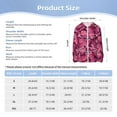 thumbnail image 5 of Cauagu Butterfly Print Sun Protection Jacket for Teen,Full-Zipper Long Sleeve Sun Shirts with Pockets UV Hoodie Shirts Outdoor Athletic Jacket-Medium, 5 of 7