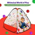thumbnail image 4 of Kiddey Kids Ball Pit Play Tent - 100 Ball Pit Balls Included - Pops up No Assembly Required - Use as a Ball Pit or As an Indoor/Outdoor Play Tent, (Ball Pit with Balls), 4 of 6