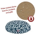 thumbnail image 4 of Majestic Pet | Athens Round Pet Bed For Dogs, Removable Cover, Navy, Large, 4 of 5