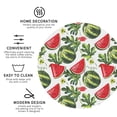 thumbnail image 4 of Bingfone Vintage Watermelons Leather Drinks Coasters With Set Of 6,Suitable For Home Kitchen,Coffee Cup Coasters Home Gift, 4 of 9