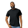 thumbnail image 5 of Gildan Heavy Cotton Pocket T-Shirt, Crewneck Short Sleeve Tee for Men, Workwear Shirts (Black, XL), 5 of 5