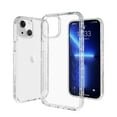 thumbnail image 2 of Allytech Case for Apple iPhone 14 6.1 inch (2022),Hard PC Back+Flexible TPU Frame Dual Layer Shockproof Clear Crystal Transparent Glitter Anti-Yellowing Ultra Thin Phone Case,Glitter, 2 of 8