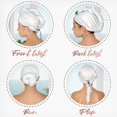 thumbnail image 3 of EL CUIDADO PERFECTO DEL CABELLO: Juego de toalla y toalla para rizos para mujeres y ni&#2013265921as con cabello rizado - Wet Plopping SOTC y Micro-Plop - 1 tur, 3 of 5
