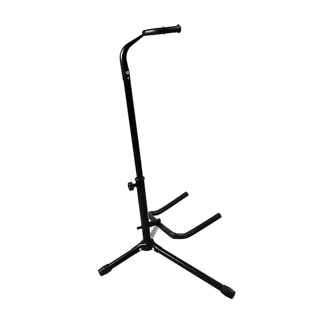Support de Guitare Pliable Réglable en Hauteur avec Rembourrage en EVA Doux - Support de Sol Détachable pour Guitare Acoustique, Électrique et Basses, Support d'Instrument Stable et Portable (62cm-74cm)