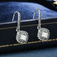 thumbnail image 4 of Fiudx Pendientes Elegantes, Impresionantes Joyas de Plata 925, Accesorio de Moda Versátil para Cualquier Ocasión, Regalo Perfecto para Cumpleaños, Fiestas, Bodas, Mujeres, Adolescentes y Coleccionist, 4 of 6