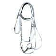thumbnail image 1 of Almencla Harnais de Cheval avec Anneau Réglable en Acier Inoxydable Blanc 13.5cm, 1 of 8