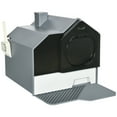 thumbnail image 1 of PawHut Cat Litter Box with Lid, Kitty Litter Pan with Pull-Out Drawer, Grey, 1 of 10