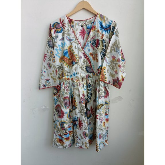 Block print Dress,Indian Cotton Dress,NooWork,Cotton Indian Dress,Handblock Print Dress,Indian Block Print ,Indian Dress,Hand Print Dress