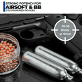 thumbnail image 5 of ICO 12g CO2 Cartridges, Non-Threaded (Powerlets) for Airguns, Airsoft and Paintball Markers, 10pcs, 5 of 5