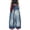 Blue, variant on Womens Vintage Washed Denim Jeans Loose Fit Wide Leg Barrel Pants Fashion Versatile Long Trousers Baggy Jeans for Women Relaxed Fit Pants