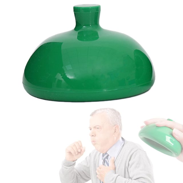 Copa de esputo de percusión en el pecho de palma para eructos e indigestión infantiles: eliminador de flema y garganta