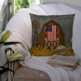 thumbnail image 3 of Carolines Treasures VHA3036PW1414 Patriotic Barn Land of Fabric Decorative Pillow, 3 of 4