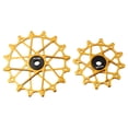thumbnail image 1 of Lefu 2pcs Bike Rear Derailleur Pulley Wheels 12T+16T pottery Ball Bearing for Sram, 1 of 9