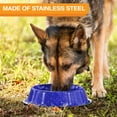 thumbnail image 5 of Camping Style Non-Tip Pet Bowl - Food or Water Bowl for Cats or Dogs, 32 oz., Blue, 5 of 10