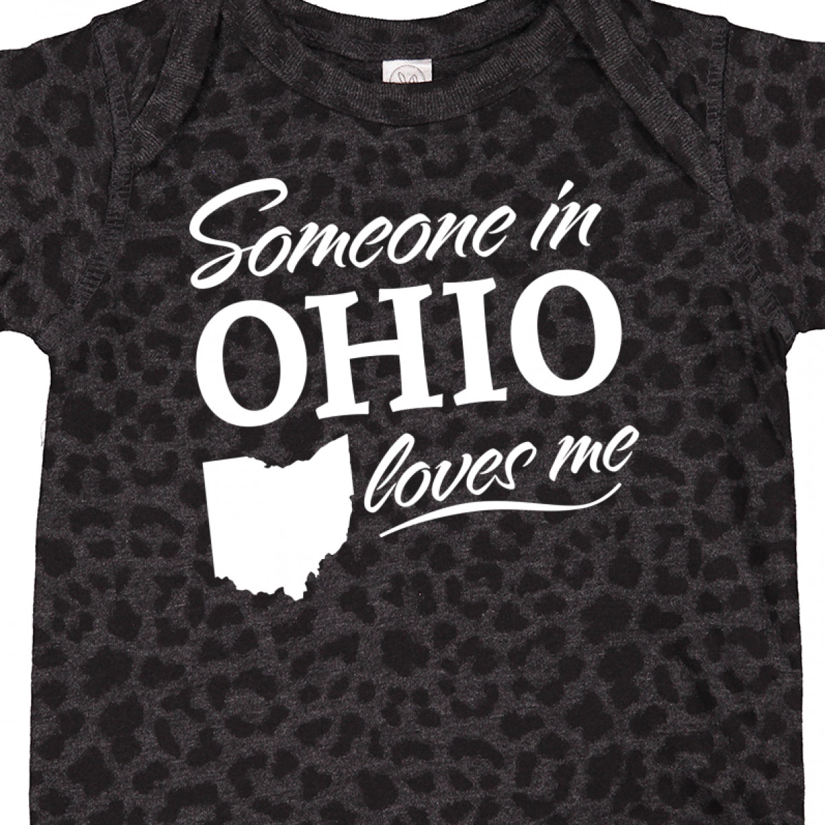 Inktastic Someone in Ohio Loves Me Boys or Girls Baby Bodysuit