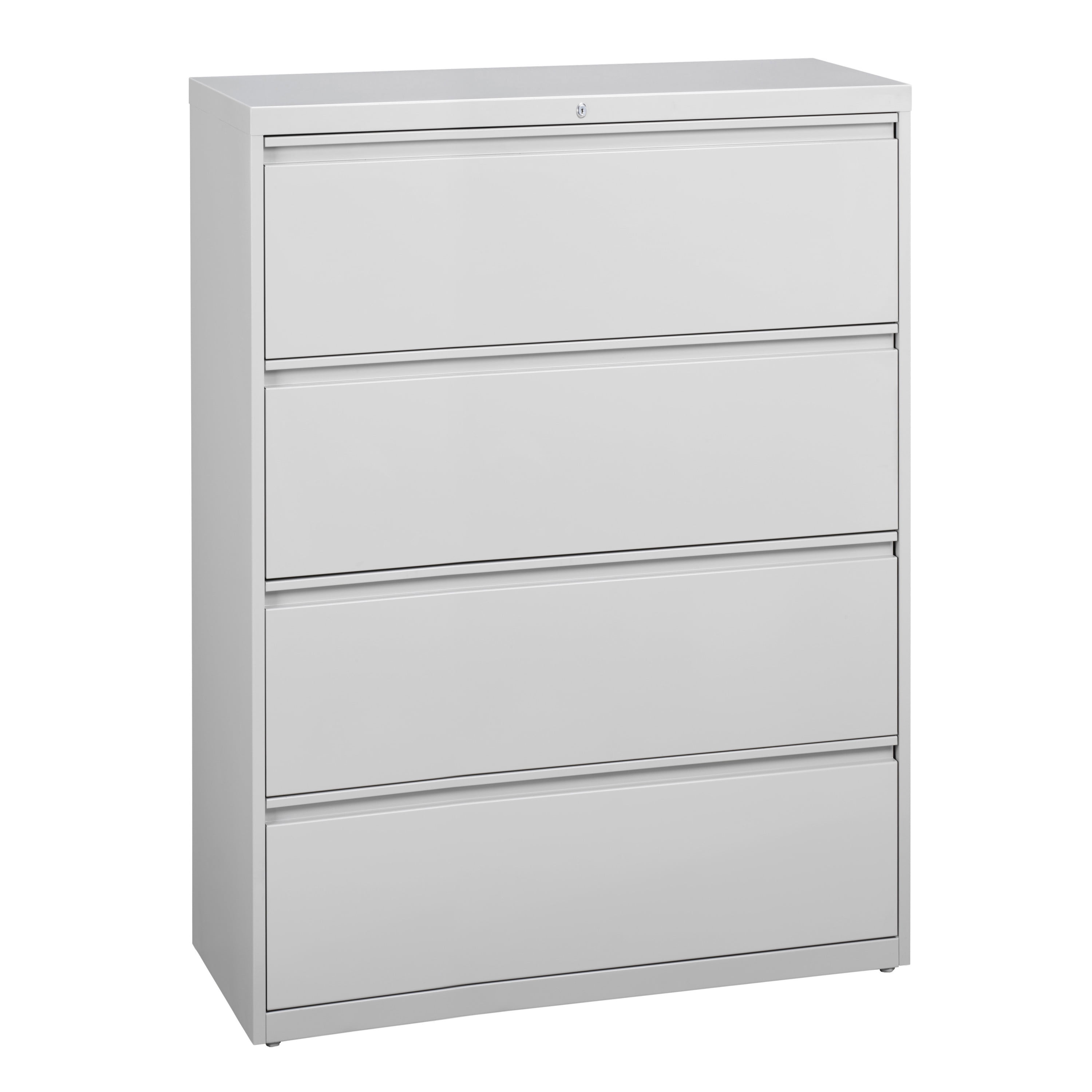 Hirsh 42-in Wide HL8000 Series 4 Drawer Lateral File Cabinet, Light ...