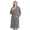 Grey, variant on Women's Towel Robe, Soft Absorbent Kimono Bathrobe, Quick Dry – S/M, Light Pink