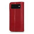thumbnail image 5 of Nalacover for Google Pixel 6 6.4 inch Wallet Case,Luxury 360 Protection PU Leather Anti-Scratch Hidden Magnetic Closure Flip Folio Kickstand Credit Card Slots Shockproof Phone Cover,Winered, 5 of 7
