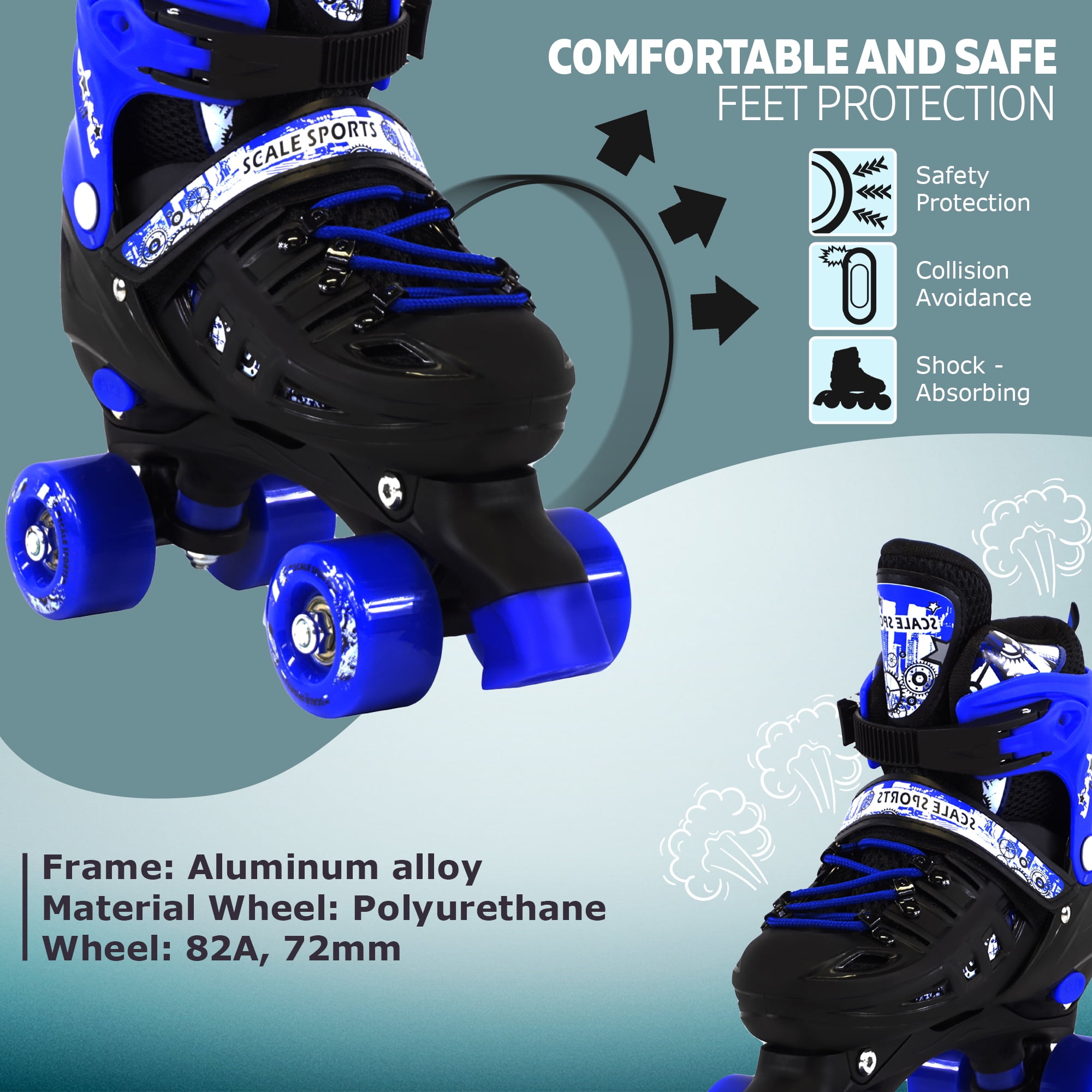 Rollers en ligne, rollers enfants pour filles et garons rollers en