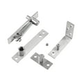 thumbnail image 2 of Bisagras pivotantes para puertas, bisagras para puertas interiores, herrajes de fácil instalación, rotación para estanterías de granja, puertas de Rotación de, 2 of 7
