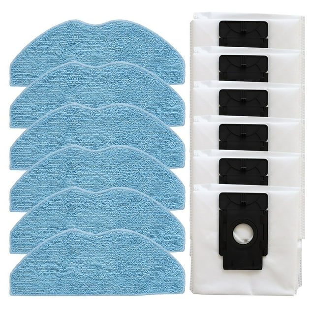Sac à Poussière & Tampons de Vadrouille de Qualité Compatibles avec pour 360 pour Modèle Botslab