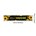 thumbnail image 1 of Sunflower Backdrop Party Decoration Hello Sunshine Banner Holiday Event Background, Celebration Wall Hanging Decor Festive Welcome Sign Home Decor Outdoor Indoor, 1 of 4