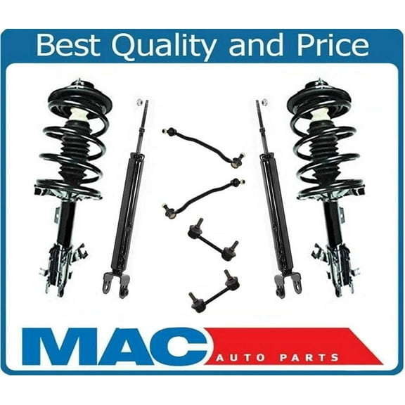 Strut Coil Spring Assembly Shocks Sway Bar Links New for 02-06 Altima 3.5L