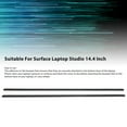 thumbnail image 4 of Laptop Rubber Feet Strips, Non Slip Replacement Bottom Case Feet for  Laptop Studio 14.4 Inch, with Tool Kit, Laptop Accessories Kit, 4 of 7
