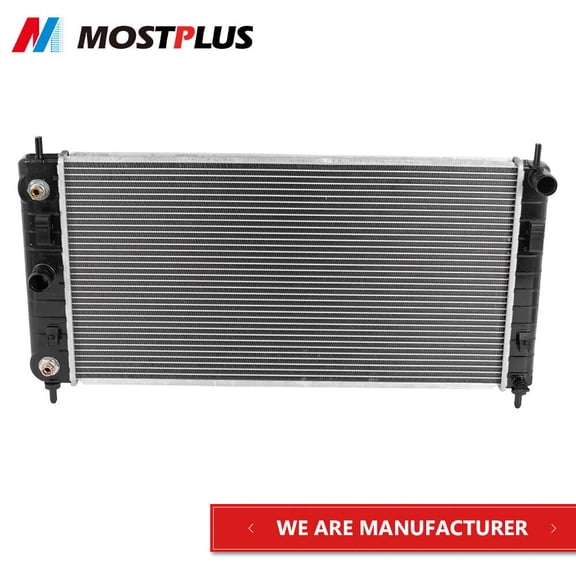 MOSTPLUS Aluminum Radiator for 2008-12 Chevy Malibu 06-10 Pontiac G6 07-09 Aura 2.4L 3.6L