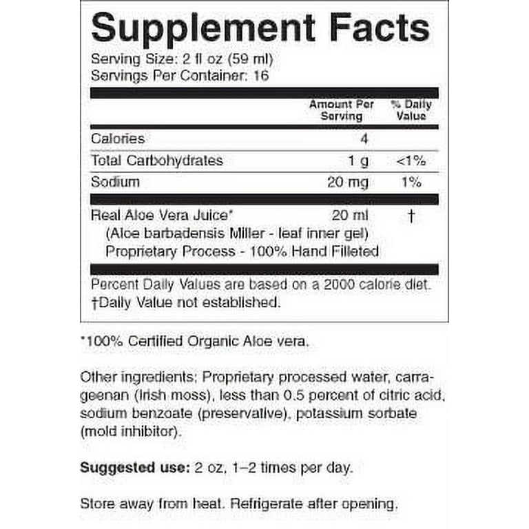 Real Aloe Aloe Vera Gel - 32 fl oz
