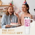 thumbnail image 4 of 21st Birthday Gifts for Her, Happy 21 Year Old Birthday Gifts for Her, Funny Gifts for 21st Birthday Female, Cool 21st Birthday Gifts Ideas - 40 oz Insulated Tumbler with Straw Lid, 4 of 6