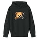 thumbnail image 4 of Sudaderas con capucha para niños y niñas, sudaderas casuales de manga larga, lindas sudaderas de gran tamaño con bolsillo de polar, chaquetas para niñas, 4 of 4
