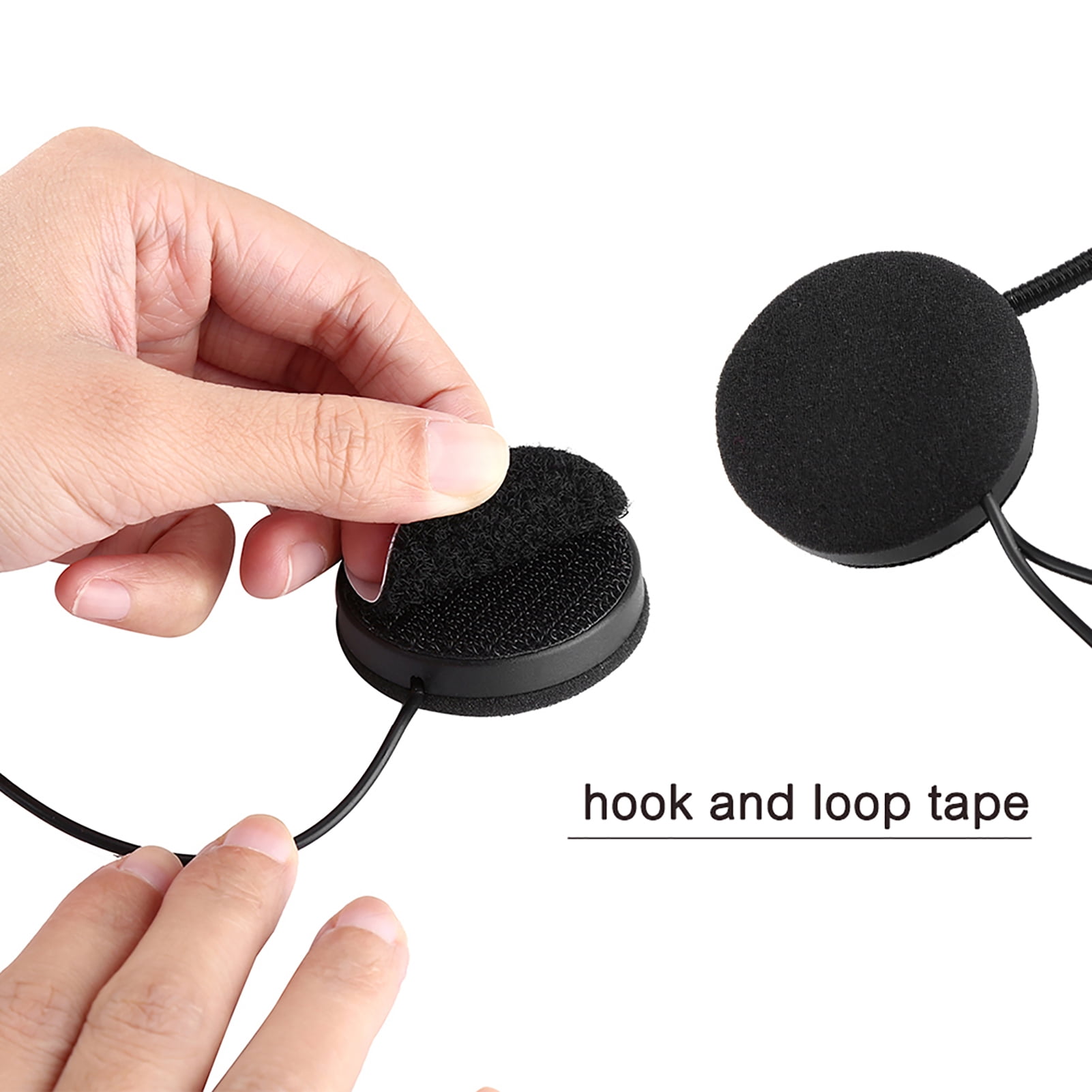 Motorcycle Helmet Bluetooth Headset Handsfree Headphone Call Earphone Microphone