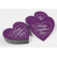 thumbnail image 4 of Inkdotpot Pack Of 50 Happy Valentine's Day Valentine Favor Paper Tags Craft Real Silver Foil Hang Tags, 4 of 6