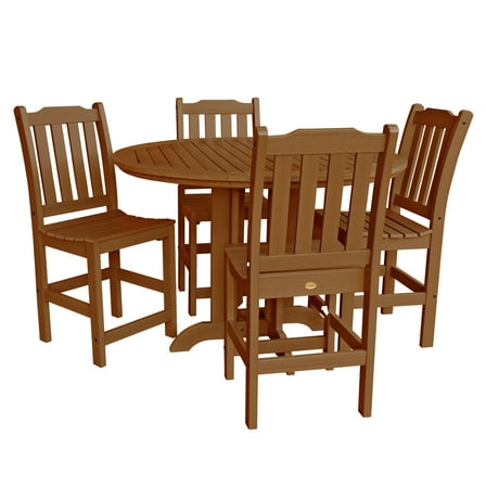 highwood® Eco-Friendly Lehigh 5pc Round Counter Dining Set