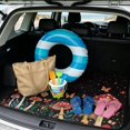 thumbnail image 2 of Xixirimido SUV Cargo Liner Car Trunk Mat Universal Trim-to-Fit All Weather Cargo Mats for Most Car Model Trunk Liner Floor Mat Cargo Cover, Mushroom Butterfly Starry Night, 2 of 7