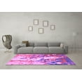 thumbnail image 3 of Ahgly Company Indoor Rectangle Abstract Purple Modern Area Rugs, 2' x 3', 3 of 4