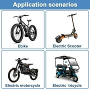 48V 10Ah Battery 48V Lithium-ion Ebike Battery 750W with BMS Compatible for Adult Electric Bikes Motors