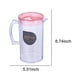 thumbnail image 3 of Jarra fría para tetera 2,2L con tapa - Dispensador de plástico transparente para té helado, limonada y agua infusionada - sin BPA, apto para lavavajillas, 3 of 6