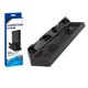 thumbnail image 1 of Consola de juegos Soporte de carga Controlador de juegos USB Estación de carga Reemplazo del ventilador de enfriamiento para PS4PRO / PS4SLIM / PS4 Inevent EL000944-00B, 1 of 7