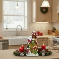 thumbnail image 3 of Northlight Lighted and Musical Snow Covered Christmas Cottage - 17" - LED Multicolor Lights, 3 of 4