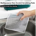 thumbnail image 2 of 2023 New Multifunctional Non-Scratch Wire Dishcloth, Multipurpose Wire Dishwashing Rags for Wet and Dry, Scrubs & Cleans for Dishes, Sinks, Counters, Stove Tops, Easy Rinsing, Machine Washable., 2 of 5