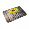 thumbnail image 4 of Floor Rugs for Living Room New Home Bedroom Doormat Floor Soft Non-Slip Sunflower Mat Rug Carpets Shoulder Soft Rugs for Living Room, 4 of 9