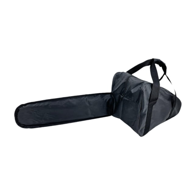 Terraxo Étui de Tronçonneuse Sac de Transport Support de Rangement Imperméable Tissu Oxford Portable Léger Poignées à Fermeture Éclair Protection Adaptée aux Professionnels de la Forêt Travailleurs Agricoles Maison Noir