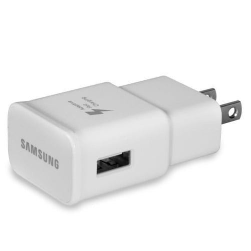 2A Quick AC Adapter Wall Travel Charger WHITE 4 Samsung Galaxy S5 Active Mini S4 